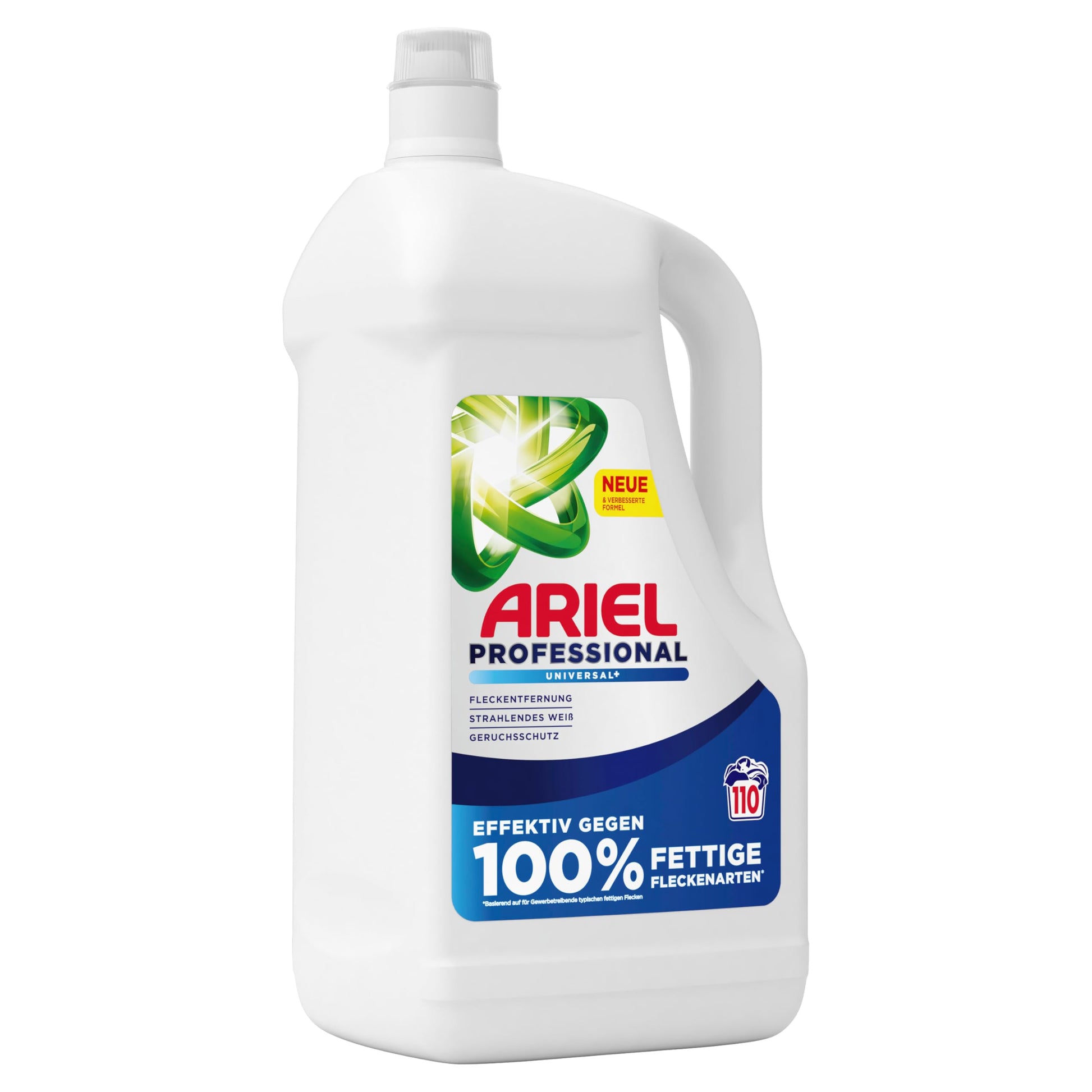 Ariel Professional Flüssigwaschmittel 140 Waschladungen Waschmittel Universal+, bekämpft alle Arten von Fettflecken, für den professionellen Gebrauch - Arenvo