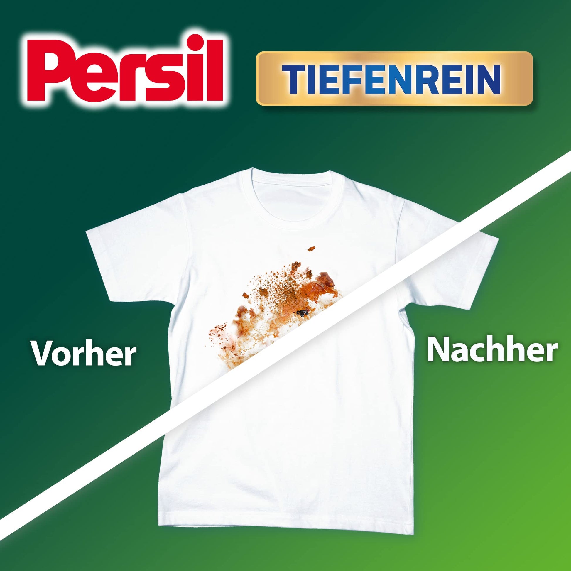 Persil Universal Pulver 180 Waschladungen Tiefenrein Waschmittel  (2 x 90 Waschladungen), Vollwaschmittel für reine Wäsche und hygienische Frische für die Maschine, effektiv von 20 °C bis 95 °C - Arenvo