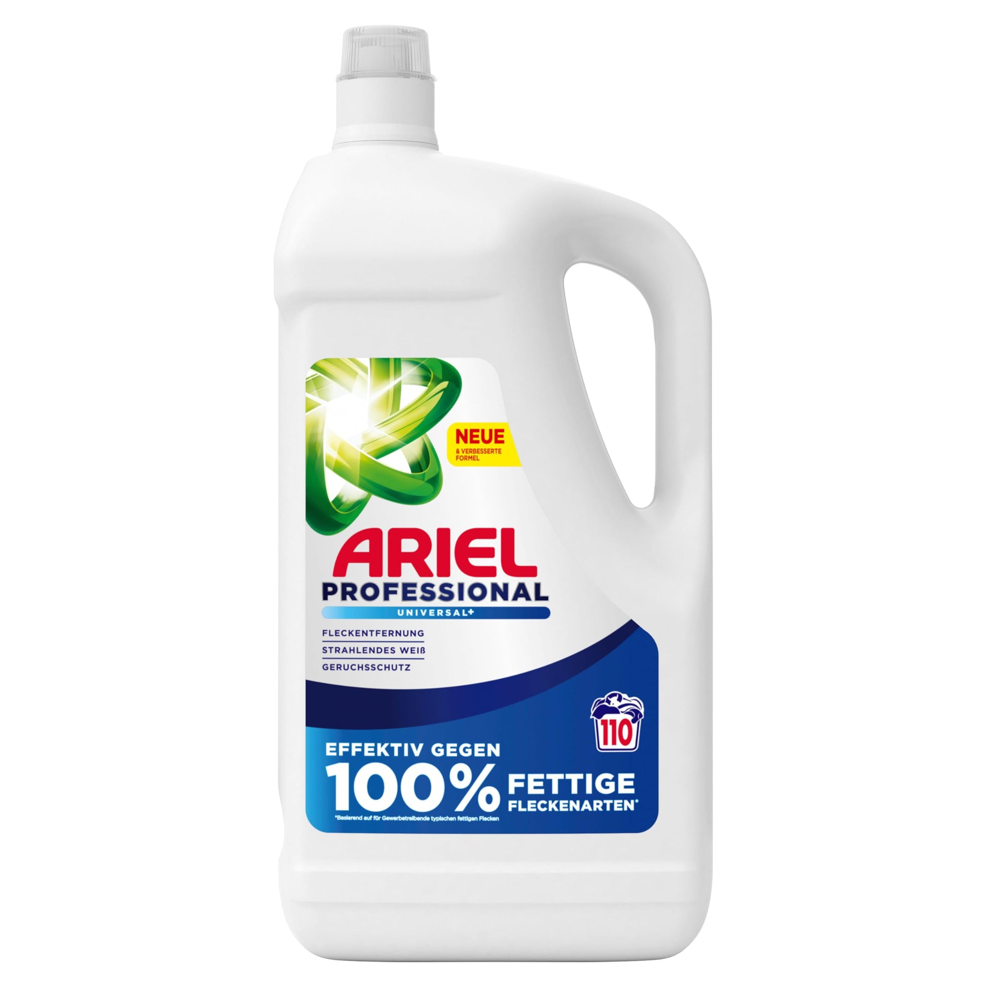 Ariel Professional Flüssigwaschmittel 140 Waschladungen Waschmittel Universal+, bekämpft alle Arten von Fettflecken, für den professionellen Gebrauch - Arenvo